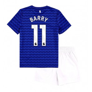 Everton Thierno Barry #11 Hjemmebanetrøje Børn 2025-26 Kortærmet (+ Korte bukser)